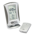 True Time & Temp Wireless Thermometer Radio-Controlled Clock